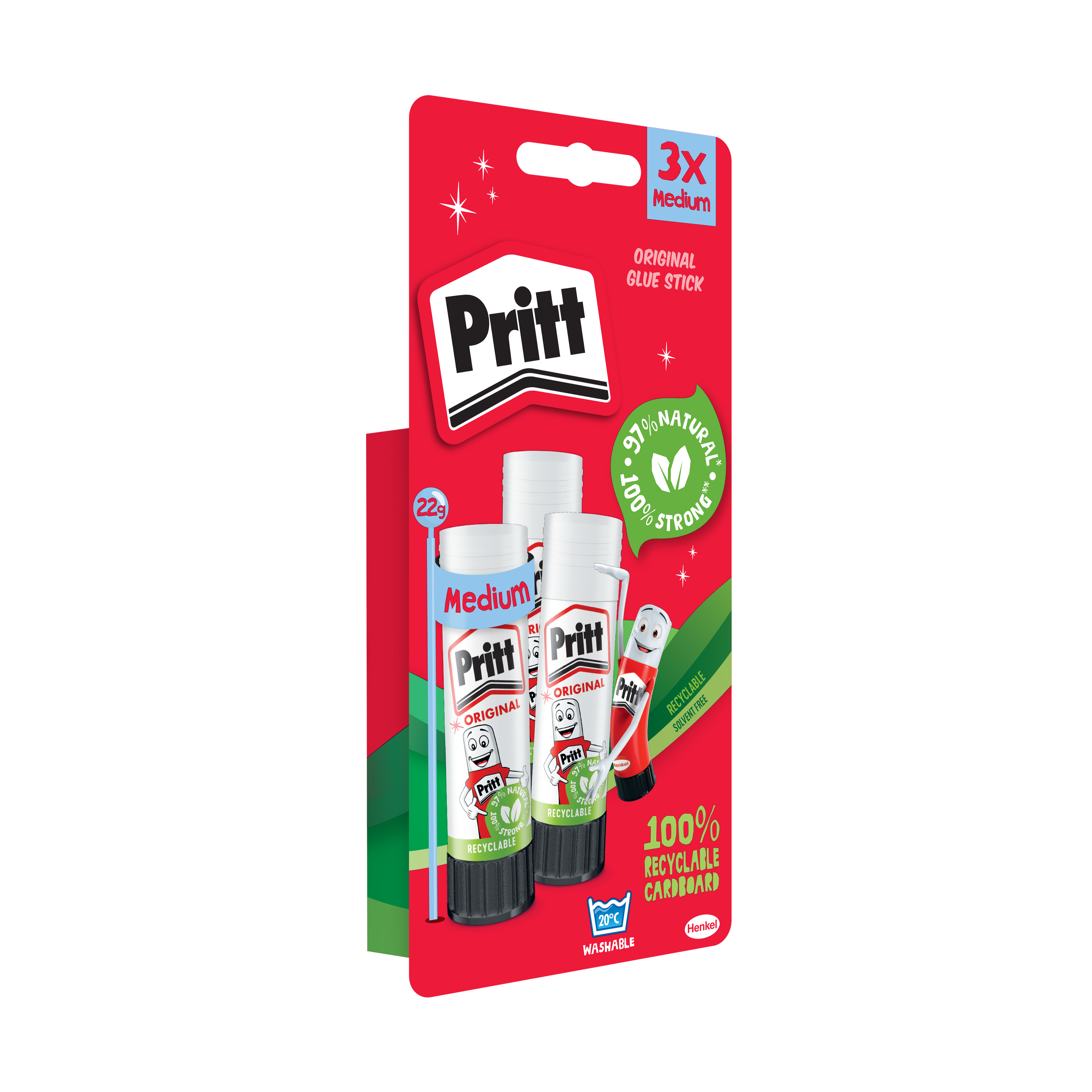 PRITT 22GRM 3PK (1483484)